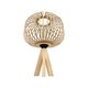 CHORD 01990 Boho Επιτραπέζιο Φωτιστικό Πορτατίφ με Ντουί 1 x E27 AC 220-240V IP20 - Μπεζ - Μ31 x Π31 x Υ43cm - 4