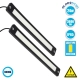 81722 Σετ 2 Μπάρες DRL LED CREE COB 24W 3600lm 120° DC 12V Αδιάβροχες IP65 Ψυχρό Λευκό 6000K