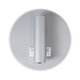 JERSEY 61103 Μοντέρνο Φωτιστικό Τοίχου - Απλίκα Ξενοδοχείου Bed Side LED 10W 1380lm 36° & 360° AC 220-240V - Reading Light & 360° Κρυφός Φωτισμός - Φορτιστής USB 3A - Φ14.5 x Π4cm - Φυσικό Λευκό 4500K - Νίκελ Βούρτσας - 3