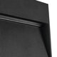STEPINI GLB-103-0035 Φωτιστικό Σκαλοπατιού / Διαδρόμου LED 3W 270lm 45° AC 220-240V Αδιάβροχο IP65 Θερμό Λευκό 2700K - Sanan SMD Chip - Μαύρο Ματ - Μ11.5 x Π3 x Υ11.5cm - 3 Χρόνια Εγγύηση - 4