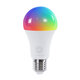 60490 Έξυπνη Λάμπα LED E27 A60 Γλόμπος Smart Home Wifi 12W 1200lm 260° AC 220-240V IP20 Φ6 x Υ12cm RGB+CCT - Εναλλαγή Φωτισμού & Dimming μέσω Εφαρμογής Tuya - Bridgelux Chip - 3 Χρόνια Εγγύηση - 4
