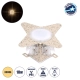  WALLLIGHT-CINA 90658 Μοντέρνο Φωτιστικό Τοίχου - Απλίκα LED 10W 1100lm 10° AC 220-240V Αδιάβροχο IP65 Θερμό Λευκό 2700K - CREE COB Chip & TÜV SÜD Driver - Μπεζ - Μ18.5 x Π18.5 x Υ8.5cm - 3 Χρόνια Εγγύηση