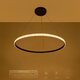 kelvo® DIAMOND KLV-101-0231 Κρεμαστό Φωτιστικό Οροφής LED 67W 6700lm 180° AC 220-240V IP20 Ρυθμιζόμενο Λευκό CCT με Χειριστήριο από 2700K έως 6000K Dimmable - Lumileds SMD Chip - Μαύρο Ματ - Μ80 x Π80 x Υ3cm - 3 Χρόνια Εγγύηση - 11