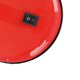 STUDENT GLB-102-0012 Μοντέρνο Επιτραπέζιο Φωτιστικό Πορτατίφ με Ντουί 1 x E27 AC 220-240V IP20 - Κόκκινο & Μαύρο - Μ14 x Π14 x Υ32cm - 11