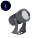 SPOTFENIA 90136 Αρχιτεκτονικό Σποτ Φωτισμου LED 10W 850lm 5° DC 24V Αδιάβροχο IP65 Μπλε Dimmable - Bridgelux COB Chip - Γκρι Ανθρακί - Μ7 x Π7 x Υ12cm - 3 Χρόνια Εγγύηση - 2