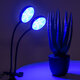 79650 Grow Light Full Spectrum LED Φωτιστικό Ανάπτυξης Φυτών Γλάστρας με 2 Κινούμενες Κεφαλές & Βάση Clip SMD 2835 10W 160° DC 5V IP20 με Dimmer & Timer Εσωτερικού Χώρου για Κάλυψη Επιφάνειας 0.6m x 0.6m Πλήρους Φάσματος Φωτισμού - 12