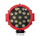 85422 Vehicle & Forklift Work Lights - Φώτα Εργασίας για Οχήματα Περονοφόρα - Κλάρκ LED 45W DC 9-80V Αδιάβροχο IP67 Μαύρο Κόκκινο Μ20 x Π18 x Υ5cm - 4