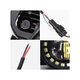 85418 Σετ 2 x Προβολείς Ομίχλης JEEP WRANGLER - MERCEDES BENZ G CLASS - LAND ROVER DEFENDER - HAMMER H1-H2 - 4 Ιντσών με Ring Light DRL LED CREE CXB COB 100W 7500lm DC 12V Αδιάβροχοι IP66 Ψυχρό Λευκό 6000K - 7