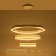 kelvo® VENOM KLV-101-0200 Κρεμαστό Φωτιστικό Οροφής LED 120W 12000lm 120° AC 220-240V IP20 Ρυθμιζόμενο Λευκό CCT με Χειριστήριο από 2700K έως 6000K Dimmable - Lumileds SMD Chip - Λευκό Ματ - Μ80 x Π80 x Υ80cm - 3 Χρόνια Εγγύηση - 13