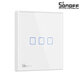 80067 SONOFF T2EU3C-RF - 433MHz Wireless Smart Wall Touch Button Switch 3 Way - RF Series