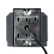  WALLLIGHT-GONA 90483 Μοντέρνο Φωτιστικό Τοίχου - Απλίκα LED 24W 2160lm 5° DC 24V Αδιάβροχο IP67 Θερμό Λευκό 2700K - CREE COB Chip & TÜV SÜD Driver - Γκρι Ανθρακί Ματ - Μ13 x Π16.5 x Υ5cm - 3 Χρόνια Εγγύηση - 7
