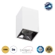  LUMINAR 60323 Downlight Σποτ LED 3W 405lm 36° AC 220-240V IP20 Θερμό Λευκό 2700K - Osram SMD Chip & TÜV SÜD Driver - Λευκό Ματ - Μ4.2 x Π4.2 x Υ6.6cm - 5 Χρόνια Εγγύηση - 1