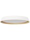 kelvo® LUMORA KLV-101-0583-V2 Φωτιστικό Οροφής LED 36W 3600lm 120° AC 220-240V IP20 Ρυθμιζόμενο Λευκό CCT με Διακόπτη στο Driver 2700K/4500K/6000K Triac Dimmable - Lumileds SMD Chip & ENEC/TÜV Driver - Λευκό Ματ & Εφέ Ξύλου - Μ53 x Π53 x Υ7cm - 5 Χρόνια Εγγύηση - 4