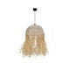 PLUVIA 205-0081 Boho Κρεμαστό Φωτιστικό Οροφής με Ντουί 1 x E27 AC 220-240V IP20 - Μπεζ - M40 x Π40 x Υ70cm - 4