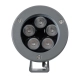  TREESPO 90468 Φωτιστικό Σποτ για Φυτά - Δέντρα LED 12W 1260lm 15° DC 24V Αδιάβροχο IP67 Ultra Θερμό Λευκό 2200K Dimmable - Bridgelux SMD Chip - Γκρι Ανθρακί - Μ9 x Π11 x Υ9cm - 3 Χρόνια Εγγύηση - 4