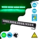 85273 PRO Series Μπάρα Σήμανσης Οχήματος Security - Ασφαλείας για Αυτοκίνητα & Φορτηγά 16 Προγραμμάτων Φωτισμού STROBE LED SMD 3030 32W DC 10-30V Αδιάβροχη IP66 Πράσινο