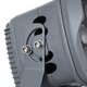 FLOODXENA 90122 Προβολέας Σποτ Wall Washer LED 12W 1380lm 10° AC 220-240V Αδιάβροχο IP65 Φυσικό Λευκό 4500K - Bridgelux SMD Chip - Γκρι Ανθρακί Ματ - Μ13.5 x Π11.5 x Υ15cm - 3 Χρόνια Εγγύηση - 5