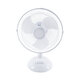 SOLARI-FAN 85354 Solar Fan Αυτόνομος Ηλιακός Επιτραπέζιος Ανεμιστήρας 25W 2 Λειτουργιών Ρεύματος με AC 220-240V ή με Φωτοβολταϊκό Panel 9V 12W & Επαναφορτιζόμενη Μπαταρία Li-ion 7.4V 4400mAh - 3 Ταχύτητες - IP20 - Μ24 x Π36 x Υ49cm - Λευκό - 2 Years Warranty - 4