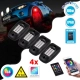 85331 Car Underbody LED Flood Kit DC 12V 60W με Smart Bluetooth Controller - Εφαρμογή APP & Ασύρματο Χειριστήριο RF Αδιάβροχο IP68 Πολύχρωμο RGB - 1