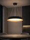 kelvo® LUMORA KLV-101-0579 Κρεμαστό Φωτιστικό Οροφής LED 36W 3600lm 120° AC 220-240V IP20 Ρυθμιζόμενο Λευκό CCT με Διακόπτη στο Driver 2700K/4500K/6000K Triac Dimmable - Lumileds SMD Chip & ENEC/TÜV Driver - Μαύρο Ματ & Εφέ Ξύλου - Μ53 x Π53 x Υ7cm - 5 Χρόνια Εγγύηση - 1