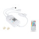 73431 Ασύρματος Bluetooth LED RGB & Music Controller Sound Activated με Χειριστήριο IR & 2 Εξόδους RGB DC 5-12V Max 100W - 2