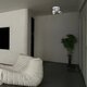 kelvo® SPOTA KLV-101-0145 Μοντέρνο Κινούμενο Φωτιστικό Σποτ Οροφής με Ντουί 3 x GU10 90° AC 220-240V IP20 - Λευκό Ματ - Μ19 x Π19 x Υ14cm