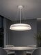 kelvo® LUMORA KLV-101-0585 Κρεμαστό Φωτιστικό Οροφής LED 36W 3600lm 120° AC 220-240V IP20 Ρυθμιζόμενο Λευκό CCT με Διακόπτη στο Driver 2700K/4500K/6000K Triac Dimmable - Lumileds SMD Chip & ENEC/TÜV Driver - Διάφανο - Μ53 x Π53 x Υ7cm - 5 Χρόνια Εγγύηση - 1