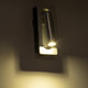 MANHATTAN 61099 Μοντέρνο Χωνευτό Φωτιστικό Τοίχου - Απλίκα Ξενοδοχείου Bed Side LED 3W 405lm 36° AC 220-240V - Reading Light - Μ7 x Π7 x Υ17cm - Φυσικό Λευκό 4500K - Νίκελ Βούρτσας - 9