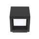 PRISM GLB-103-0017 Φωτιστικό Κολωνάκι Κήπου LED 10W 900lm 90° AC 220-240V Αδιάβροχο IP65 Θερμό Λευκό 2700K - Sanan SMD Chip - Μαύρο Ματ - Μ15 x Π15 x Υ16cm - 3 Χρόνια Εγγύηση - 8