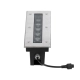  UNDERGROUNDREMVI 90190 Χωνευτή Μπάρα Φωτισμού Wall Washer LED 9W 990lm 10° DC 24V Αδιάβροχο IP68 Θερμό Λευκό 2700K Dimmable - Bridgelux SMD Chip - Ανοξείδωτο Ατσάλι SS316 - Μ30 x Π9 x Υ8.5cm / Q28.5 x 7.5cm - 3 Χρόνια Εγγύηση - 4