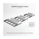 80084 SONOFF SwitchMan M5-80 Wall Frame 2 Way - L15.7 X W8.6 X H1.48CM - 4