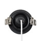 DALE 60371 Χωνευτό LED Κινούμενο Spot Downlight TrimLess Φ6.4cm 5W 500lm 36° AC 220-240V IP20 Φ6.4cm x Υ10cm - Στρόγγυλο - Μαύρο - Θερμό Λευκό 2700K - 10