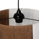 TAG 205-0059 Boho Κρεμαστό Φωτιστικό Οροφής με Ντουί 1 x E27 AC 220-240V IP20 - Λευκό & Καφέ - M30 x Π30 x Υ18cm - 13 TAG 205-0059 Boho Κρεμαστό Φωτιστικό Οροφής με Ντουί 1 x E27 AC 220-240V IP20 - Λευκό & Καφέ - M30 x Π30 x Υ18cm - 10