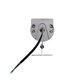 WASHERMOZA 90165 Μπάρα Φωτισμού Wall Washer LED 72W 7920lm 10-30° DC 24V Αδιάβροχο IP66 Θερμό Λευκό 2700K Dimmable - Bridgelux SMD Chip - Γκρι Ανθρακί - Μ100 x Π7.4 x Υ7cm - 3 Χρόνια Εγγύηση - 6