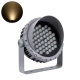 FLOODMENA 90646 Προβολέας Σποτ Wall Washer με Αντιθαμβωτική Γρίλια LED 48W 4320lm 30° AC 220-240V Αδιάβροχο IP65 Θερμό Λευκό 2700K - Bridgelux SMD Chip - Γκρι Ανθρακί - Μ25 x Π25 x Υ18cm - 3 Χρόνια Εγγύηση - 9