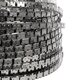 kelvo® NEONPRO KLV-101-0069 Εύκαμπτη Βάση Στήριξης για Neon Flex LED Αδιάβροχο IP65 - Νίκελ Χρώμιο - Μ1000 x Π0.7 x Υ1.2cm - Ρολό 10 Μέτρων - 12