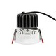 kelvo® ASYMMETRICAL KLV-101-0133 Χωνευτό Downlight Σποτ LED 7W 875lm 15°x30° AC 220-240V IP20 Φυσικό Λευκό 4500K - Bridgelux COB Chip & TÜV SÜD Driver - Λευκό Ματ - Μ8.3 x Π8.3 x Υ8.16cm / Q7.3cm - 5 Χρόνια Εγγύηση - 6