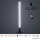 ALIEN-DIVA-BLACK-50-1 ALIEN Design DIVA Μοντέρνο Minimal Nordic Μεταλλικό Φωτιστικό Επιτραπέζιο - Πορτατίφ - Λαμπατέρ Μαύρο LED 8W 1120lm με Ασύρματο Χειριστήριο RF & Dimmer IP20 Ψυχρό Λευκό 6000K Μ3 x Π1.6 x Υ50cm - 4