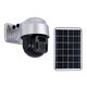 86054 Αυτόνομη Ηλιακή Camera 1080P 2MP 4G SIM CARD WiFi 150° Μπαταρία 3200mAh Φωτοβολταϊκό Πάνελ Αισθητήρα Ημέρας-Νύχτας & Ρύθμιση Χρόνου Διπλή Κατέυθυνση Ομιλίας Αδιάβροχη IP66 Ψυχρό Λευκό 6000K - Ασημί