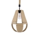 POLIA 01608 Boho Κρεμαστό Φωτιστικό Οροφής με Ντουί 1 x E27 AC 220-240V IP20 - Μπεζ - Μ30 x Π30 x Y42cm - 4