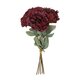 Artificial Garden RED PEONY FLOWER BOUQUET 21086 Τεχνητό Διακοσμητικό Μπουκέτο Κόκκινο Παιώνιας Y43cm - 2