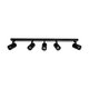 kelvo® SPOTA KLV-101-0142 Μοντέρνο Κινούμενο Φωτιστικό Σποτ Οροφής με Ντουί 5 x GU10 90° AC 220-240V IP20 - Μαύρο Ματ - Μ79.5 x Π6.3 x Υ14cm - 12 kelvo® SPOTA KLV-101-0142 Μοντέρνο Κινούμενο Φωτιστικό Σποτ Οροφής με Ντουί 5 x GU10 90° AC 220-240V IP20 - Μαύρο Ματ - Μ79.5 x Π6.3 x Υ14cm - 4