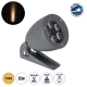  TREESPO 90469 Φωτιστικό Σποτ για Φυτά - Δέντρα LED 12W 1320lm 15° DC 24V Αδιάβροχο IP65 Θερμό Λευκό 2700K Dimmable - Bridgelux SMD Chip - Γκρι Ανθρακί - Μ9 x Π11 x Υ9cm - 3 Χρόνια Εγγύηση - 1