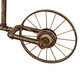 SWIFTWALKER 00660 Vintage Industrial Κρεμαστό Φωτιστικό Οροφής Τρίφωτο Μπρούτζινο Μεταλλικό Πλέγμα Μ85 x Π29.5 x Υ55cm - 10