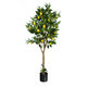 Artificial Garden LEMON TREE 20214 Τεχνητό Διακοσμητικό Δέντρο Λεμονιά Υ165cm - 2