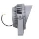 FLOODMENA 90646 Προβολέας Σποτ Wall Washer με Αντιθαμβωτική Γρίλια LED 48W 4320lm 30° AC 220-240V Αδιάβροχο IP65 Θερμό Λευκό 2700K - Bridgelux SMD Chip - Γκρι Ανθρακί - Μ25 x Π25 x Υ18cm - 3 Χρόνια Εγγύηση - 3