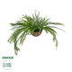Artificial Garden FERN HANGING PLANT 20624 Τεχνητό Κρεμαστό Διακοσμητικό Φυτό Φτέρης Y90cm
