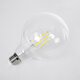 99093 Λάμπα LED Long Filament E27 G125 Γλόμπος 4W 840lm 360° AC 220-240V IP20 Φ12.5 x Υ13.8cm Φυσικό Λευκό 4000K με Διάφανο Γυαλί - Pro Series 210lm/W - A Ενεργειακή Κλάση - 3 Χρόνια Εγγύηση - 3