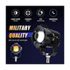 82236 Ζευγάρι 2 x Προβολάκια Μοτοσυκλέτας TRANSFORMER 60W 6000lm 10° DC 12-80V Αδιάβροχα IP67 Κίτρινο & Ψυχρό Λευκό 6000K - 9