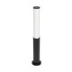 CYLIS GLB-103-0014 Φωτιστικό Κολωνάκι Κήπου LED 15W 1350lm 360° AC 220-240V Αδιάβροχο IP65 Θερμό Λευκό 2700K - Sanan SMD Chip - Μαύρο Ματ - Μ13 x Π13 x Υ80cm - 3 Χρόνια Εγγύηση - 1
